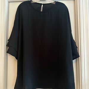 Elegant Black Women's Top